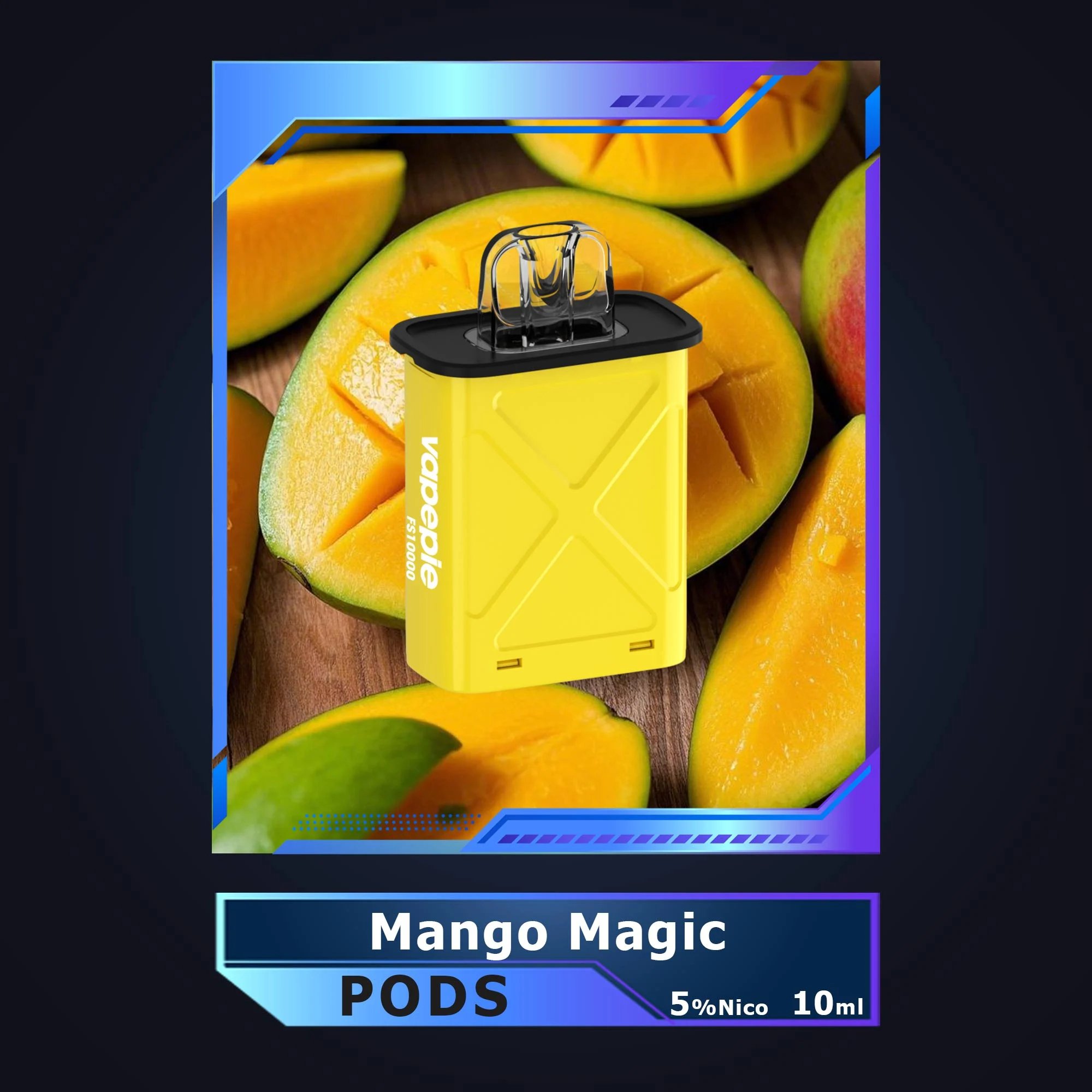 Mango Magic Flavor Vape Pod丨Vapepie FlexSwitch 10000 Puff Vape