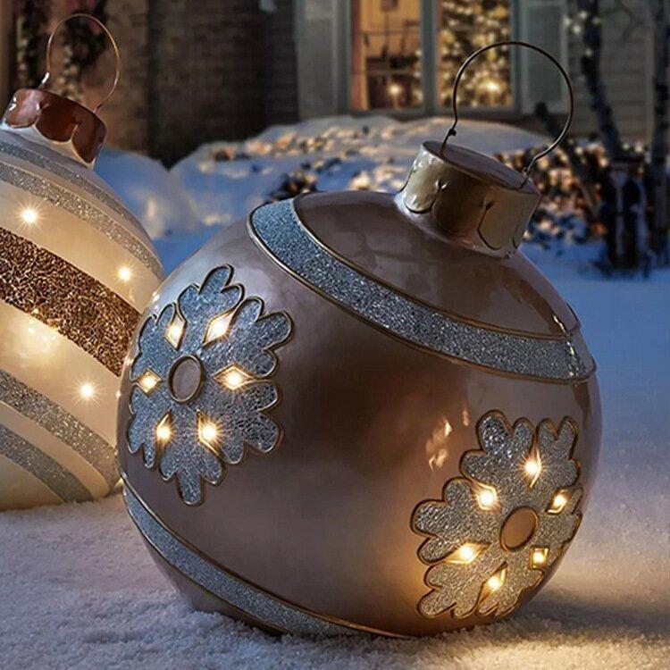 Christmas Promotion 50% Off - Outdoor Christmas PVC inflatable Decorated Ball