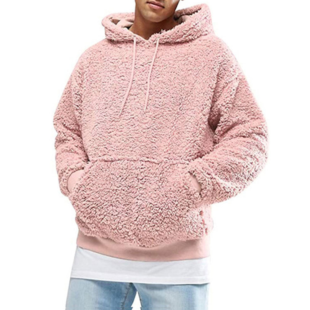 Castillotigo™ Suéter cálido con capucha de lana para hombre de otoño e invierno