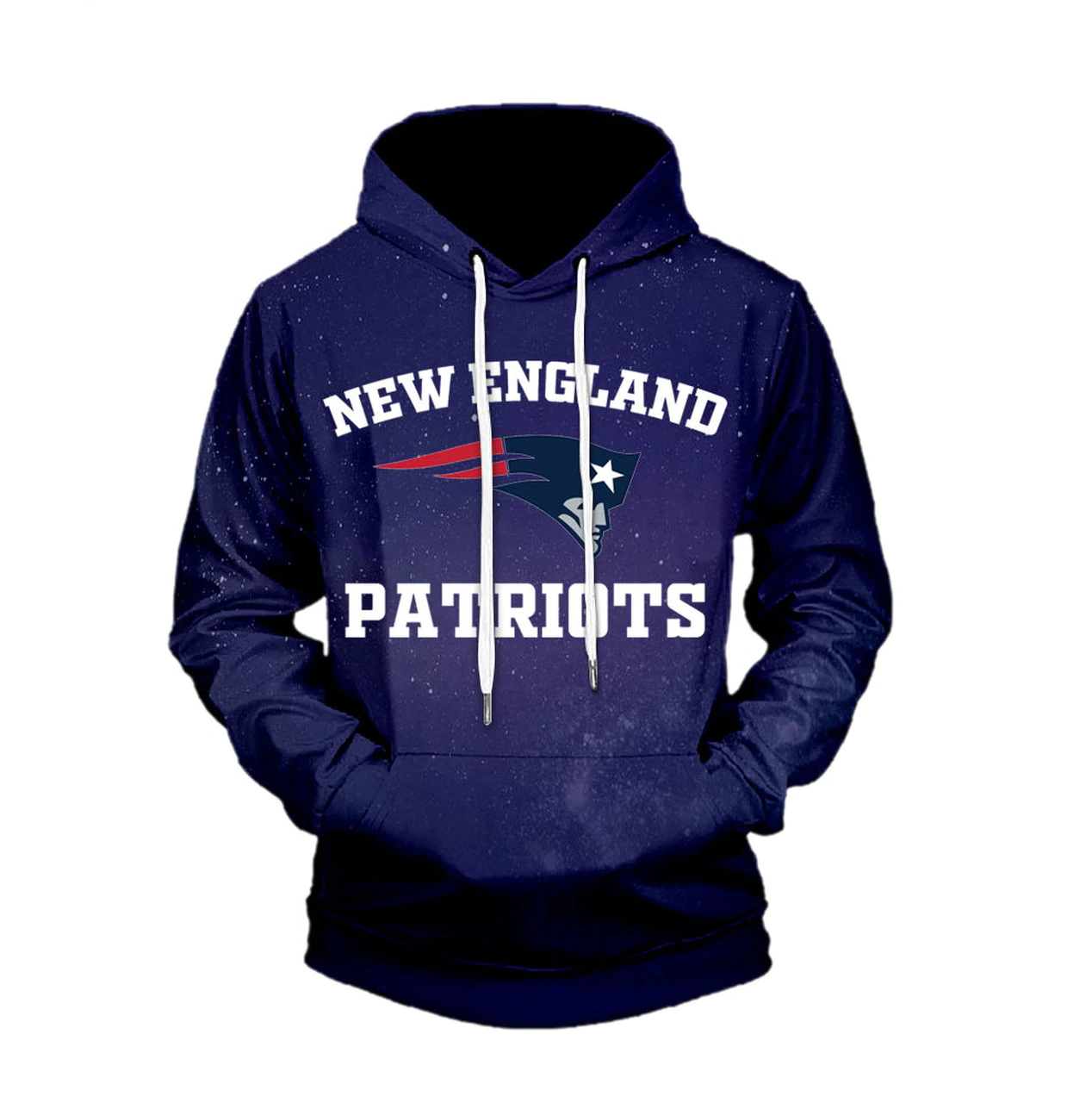 NEW ENGLAND PATRIOTS 3D HOODIE NNEP020