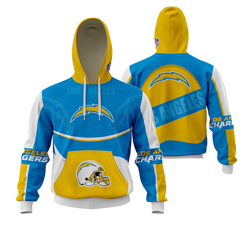 LOS ANGELES CHARGERS 3D HOODIE NOV05