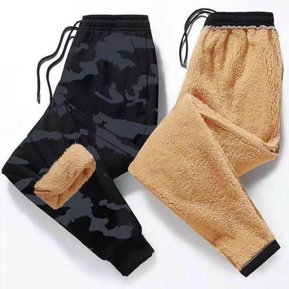 Castillotigo™ Otoño e invierno nuevos pantalones deportivos casuales de lana para hombres