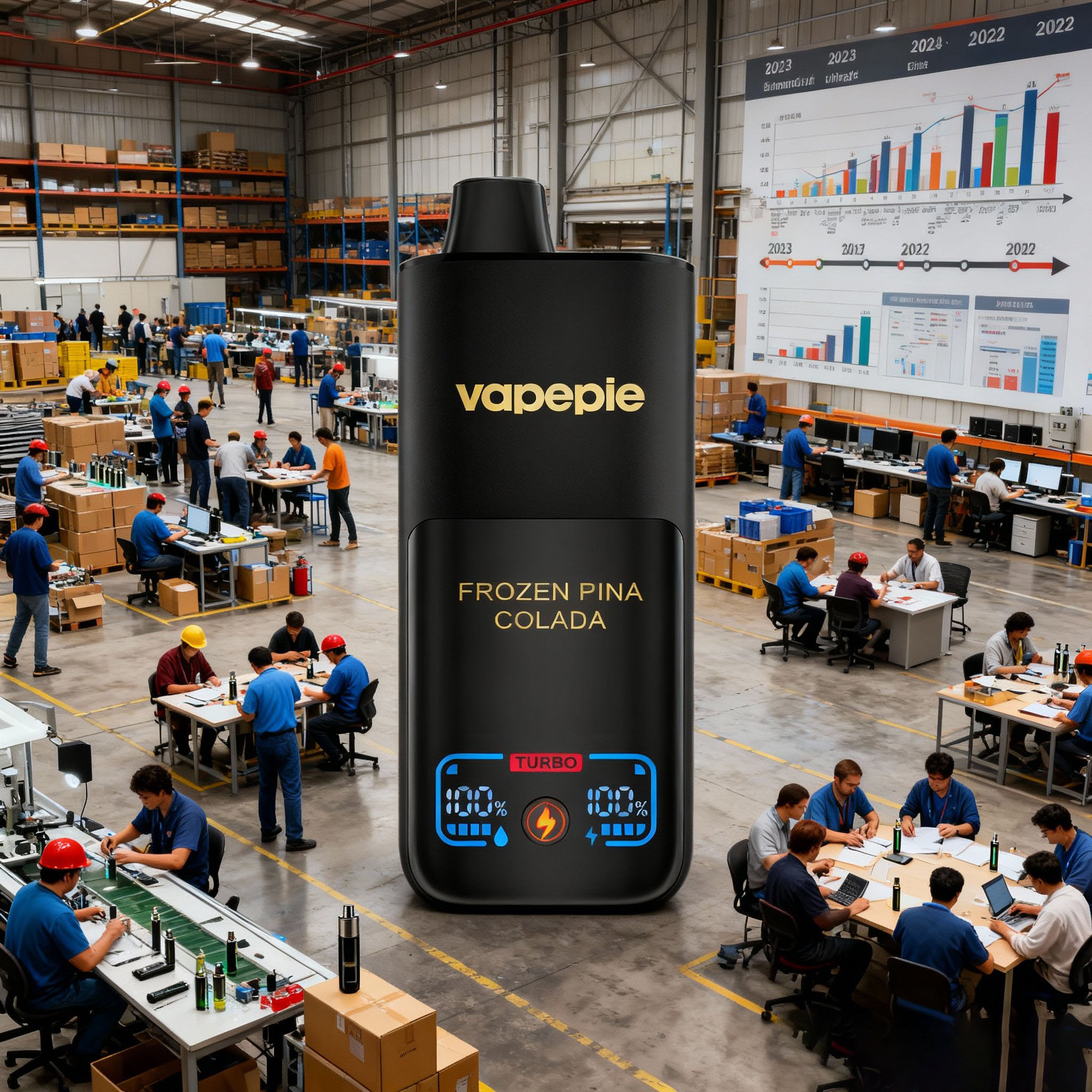 Vapepie Geschichte &ndash; Von Kalifornien nach Berlin Einweg Vape Lieferung