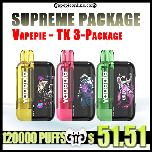 VAPEPIE x TK Ultra Phantom 3 Pack Bundle | Powerful 3-Device Vape Kit