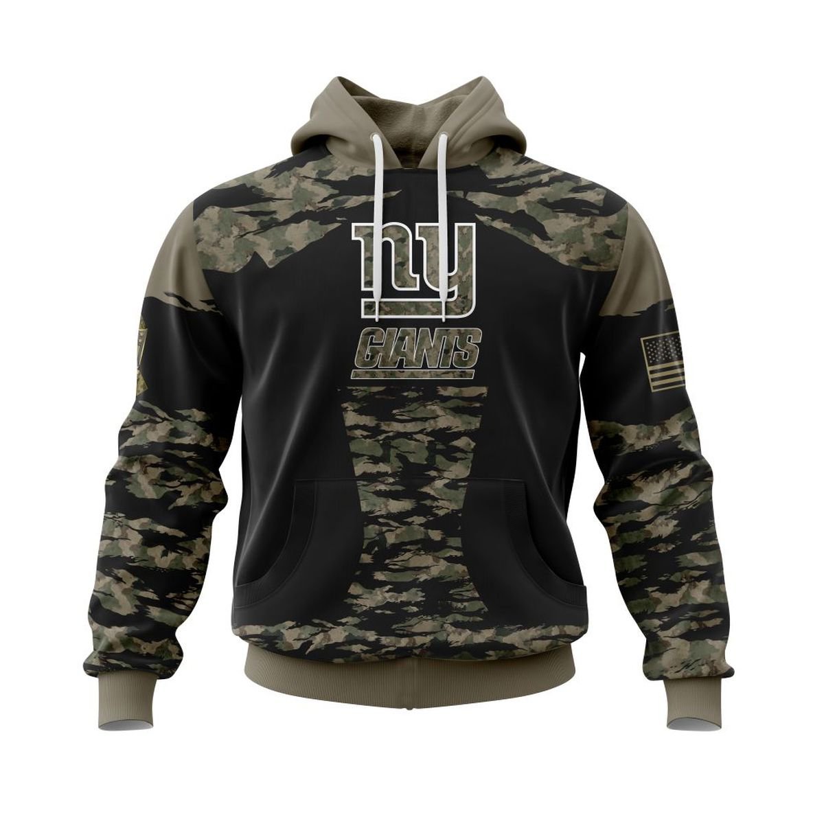 NEW YORK GIANTS 3D HOODIE FLAG107