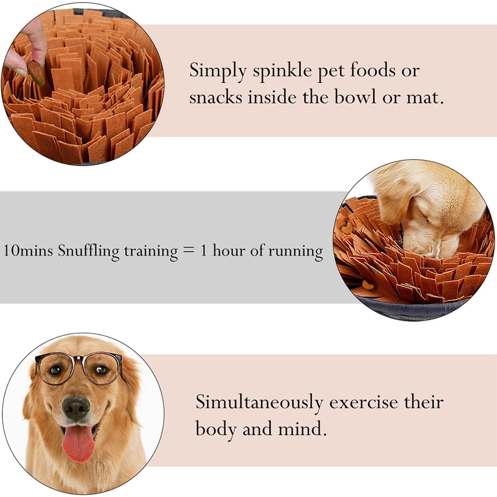 Dog Sniffing Training Mat