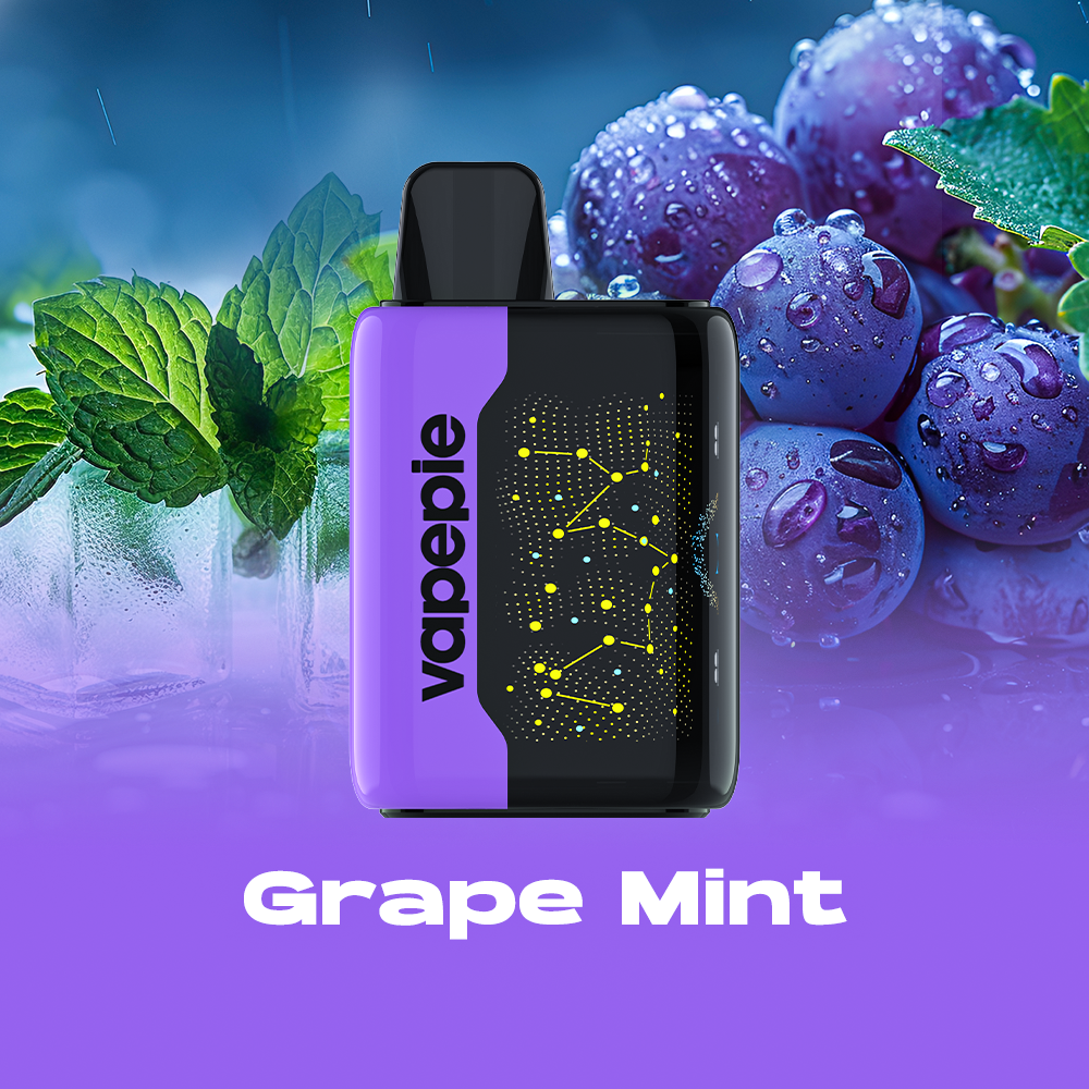 ✨High-Nicotine Vapes✨VAPEPIE 25000 PUFFS - Star Sky Curved Screen
