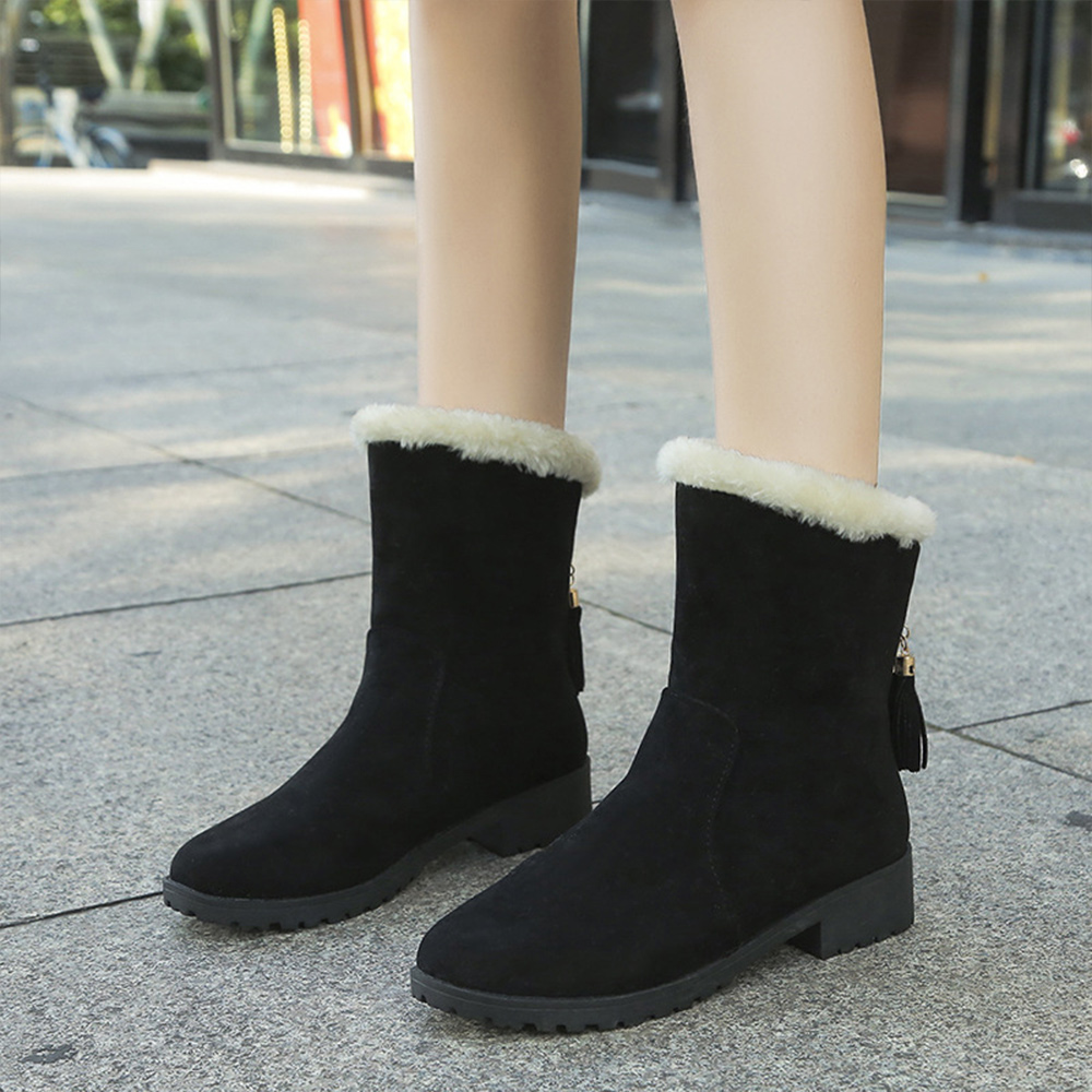 Castillotigo™ Botas de plataforma cálidas de invierno para mujer