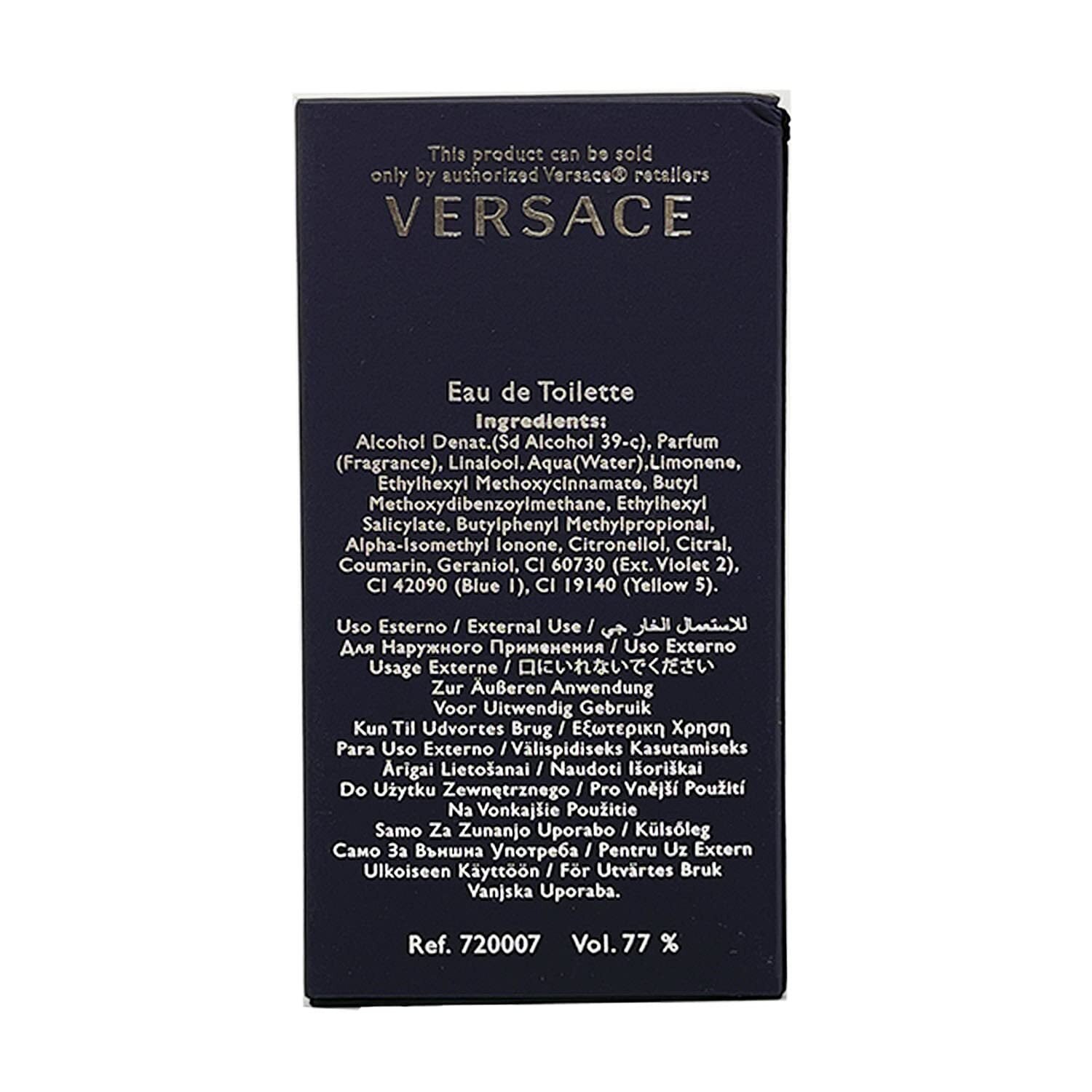 Versace Man Eau Fraiche for Men 6.7 oz Eau de Toilette Spray