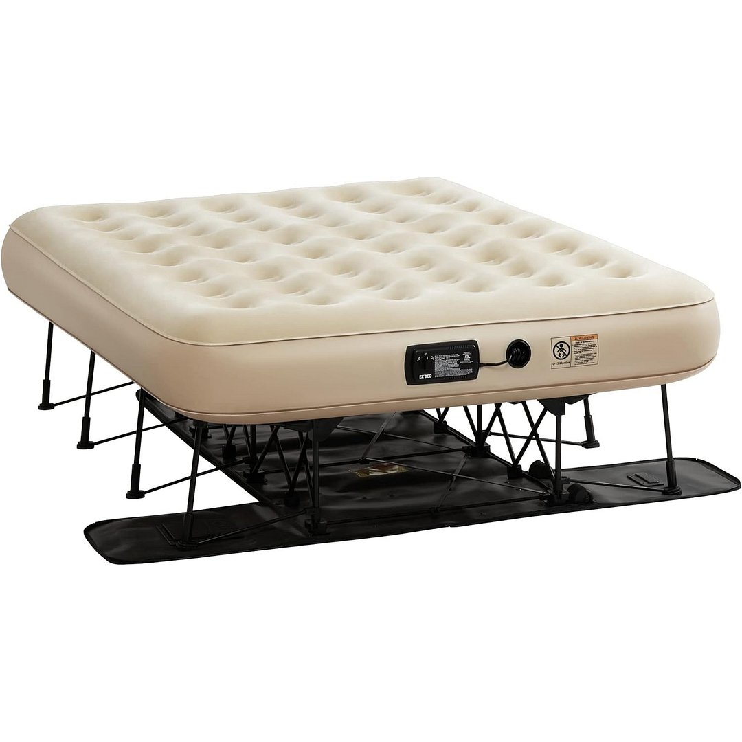 ⚡Descuento especia⚡ Cama hinchable portátil y de inflado rápido con support🛏️