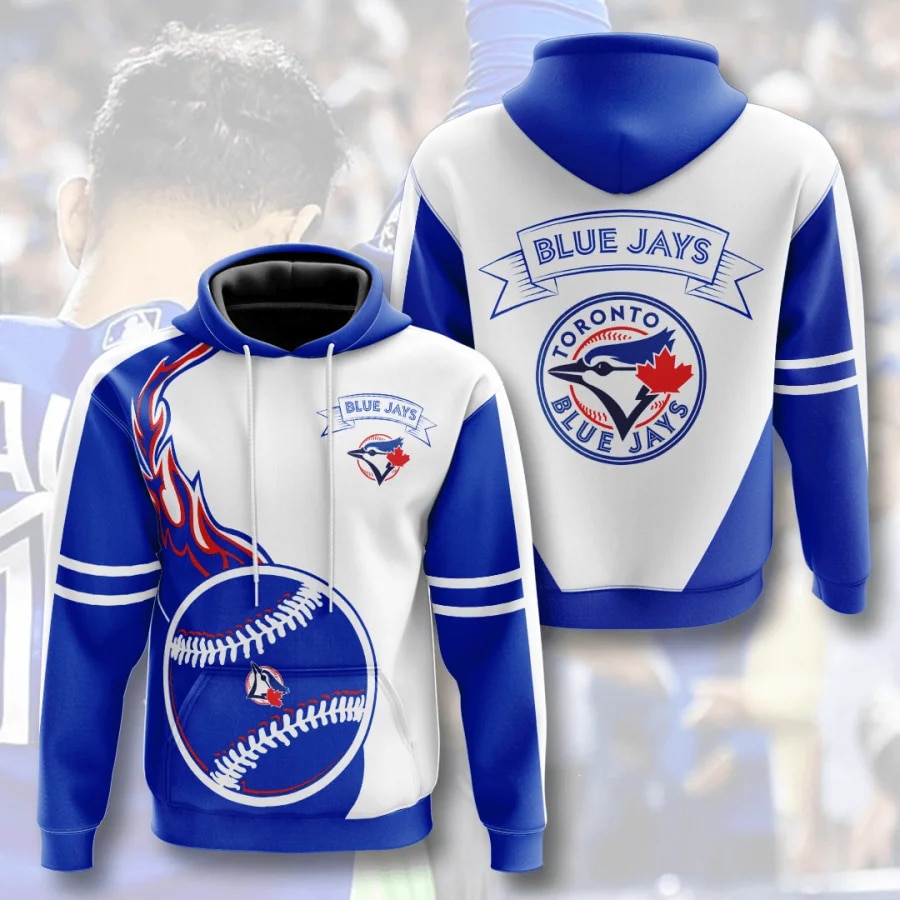 TORONTO BLUE JAYS 3D HOODIES TBJ001