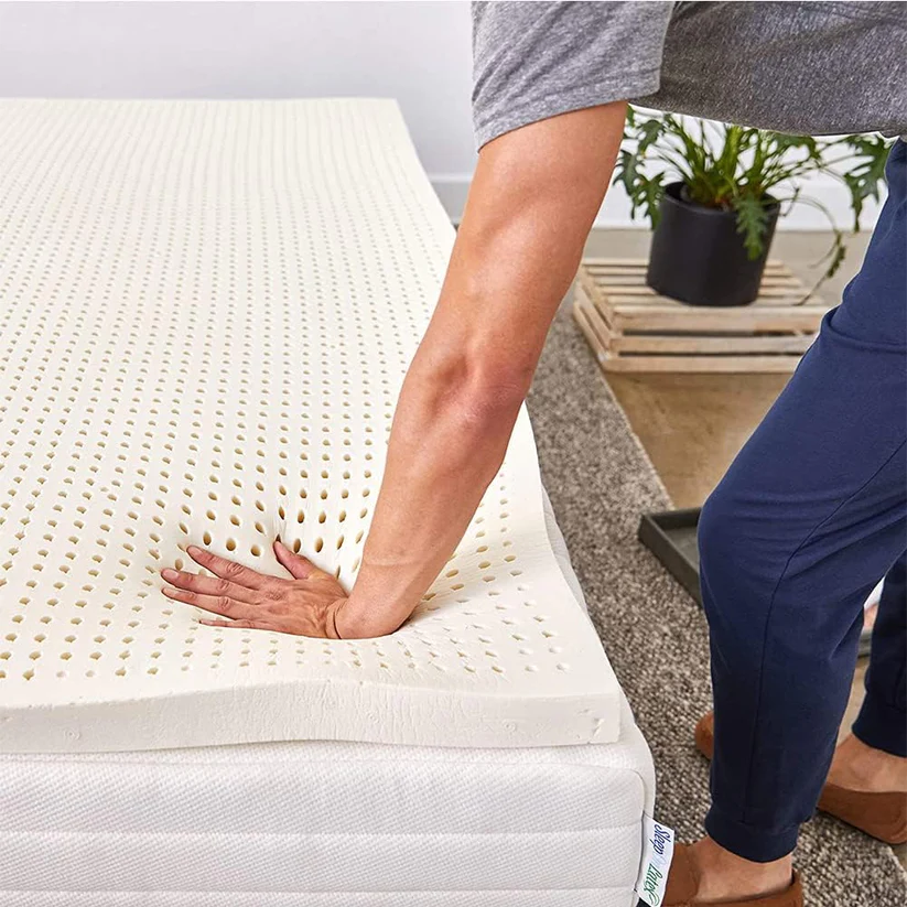 🔥Venta de Amazon último día🔥Colchón de látex confortable 100% natural