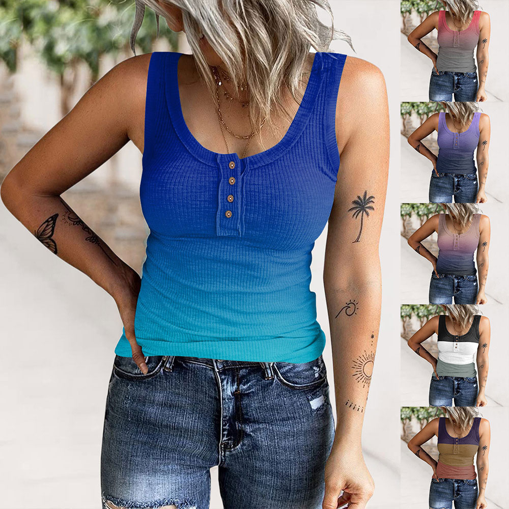 Castillotigo™ Camiseta canalé degradado