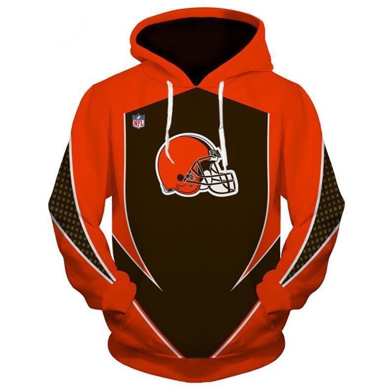 BROWNS 3D HOODIE DB