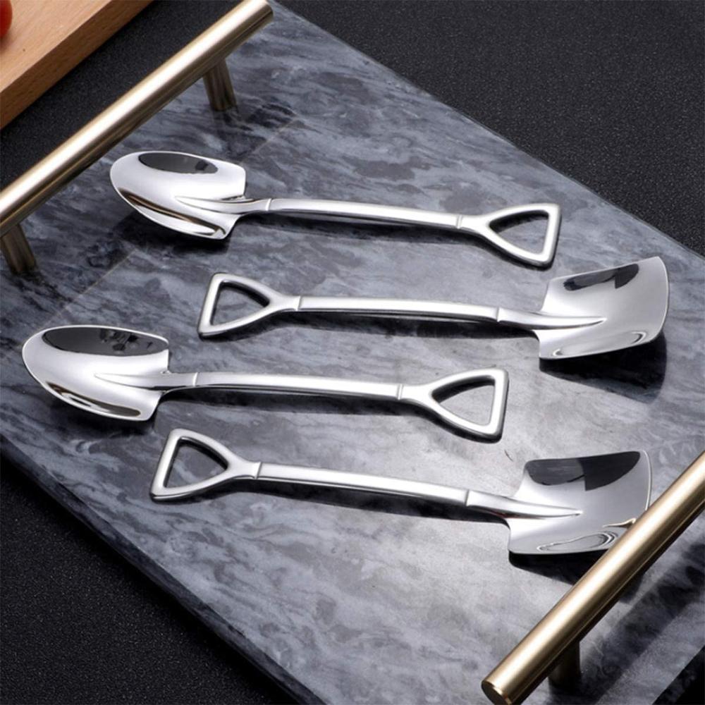 Higomore™ Funny Shovel Shaped Stainless Steel Spoons