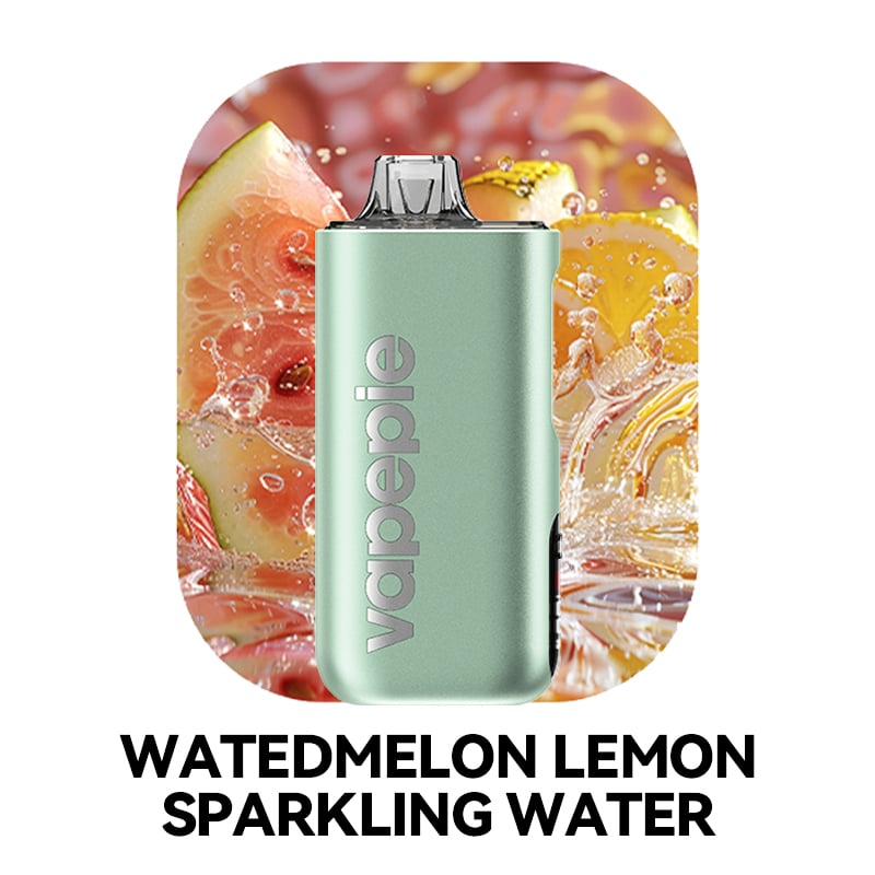 Watermelonlemon Sparkling Water Flavor Vape | Vapepie Max 40000 Puffs High-Capacity Green