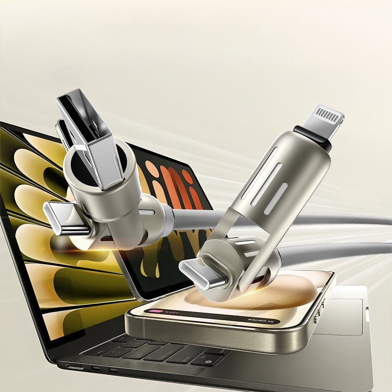 New 240W 4-in-1 USB C Cable