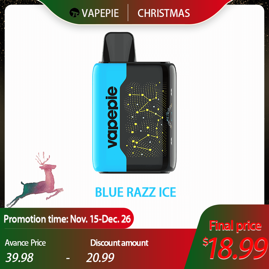 VAPEPIE 25000 PUFFS - BLUE RAZZ ICE