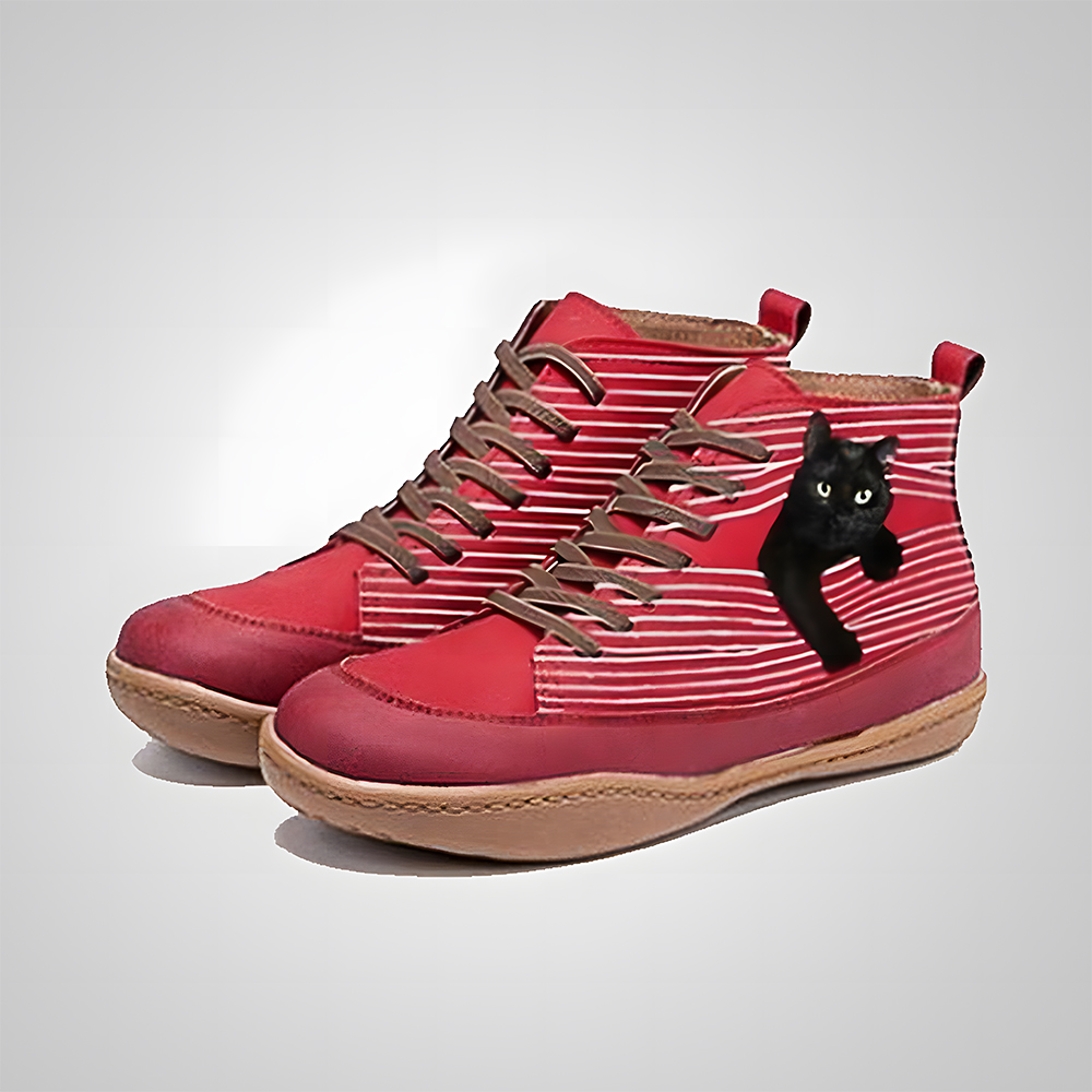 Castillotigo™ Primavera nuevos zapatos casuales de gato impresos