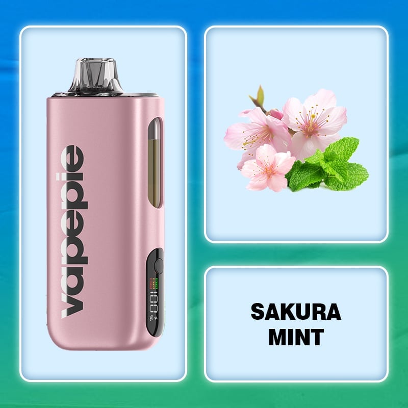 VAPEPIE MAX 40000 PUFFS SAKURA MINT