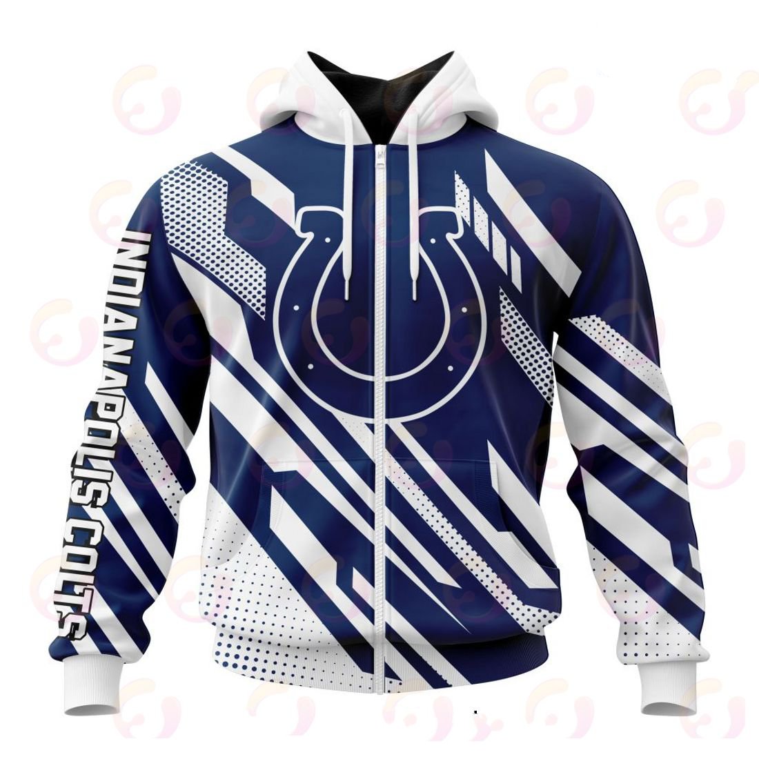 INDIANAPOLIS COLTS 3D HOODIE SPECIAL MOTOCROSS CONCEPT