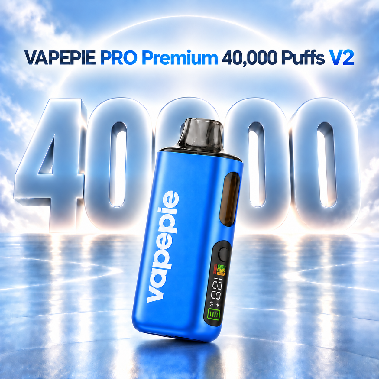 (SYD3)VAPEPIE PRO Premium 40K (Official Factory V2)