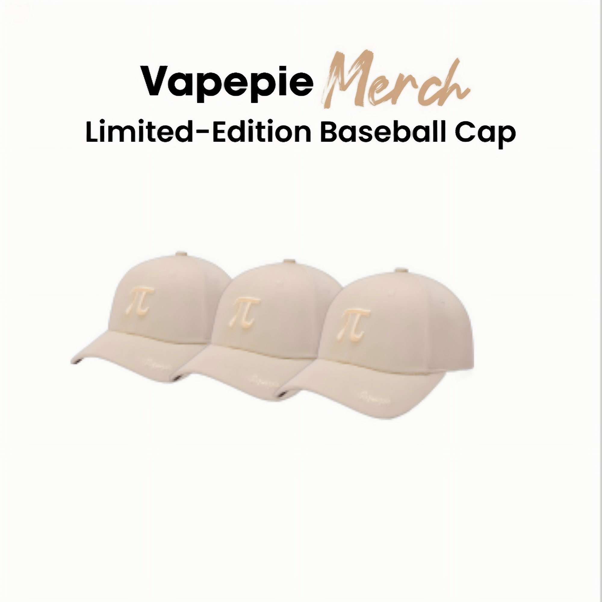 VAPEPIE Baseball Cap – 3 Pieces Pack【AU】【Perks Cart】