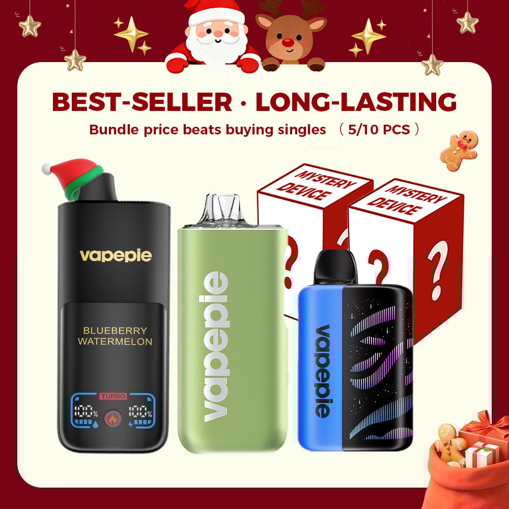 [20% OFF] VAPEPIE 5-in-1 Premium Long-Power Mystery Pack 3 Star Models + 2 Surprise Picks 【Exclusive Australian Sydney Warehouse Deals】