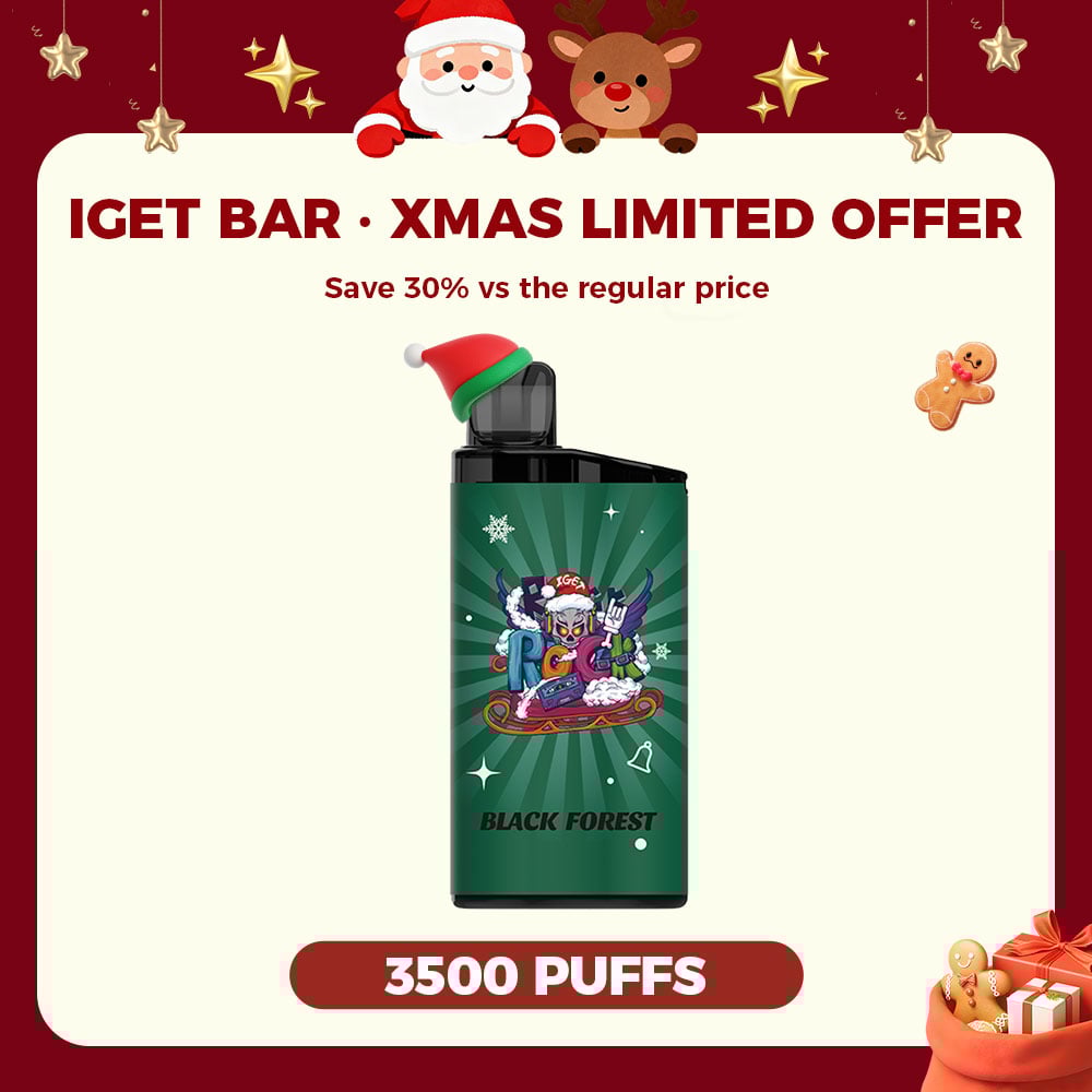 IGET Bar 3500 PUFFS｜Save $9 Instantly | Christmas Member Benefit【Exclusive Australian Sydney Warehouse Deals】