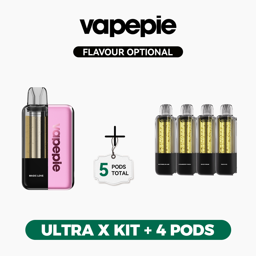 🔒 Bronze Access | VAPEPIE Ultra X 15K Kit Bundle | 1 Kit + 4 Pods【Exclusive Australian Sydney Warehouse Deals】