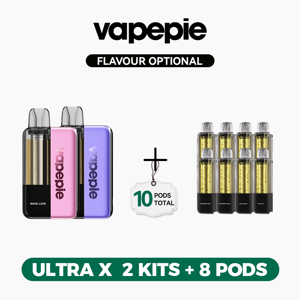🔒 Bronze Access | VAPEPIE Ultra X 15K Double Kit Bundle | 2 Kits + 8 Pods【Exclusive Australian Sydney Warehouse Deals】