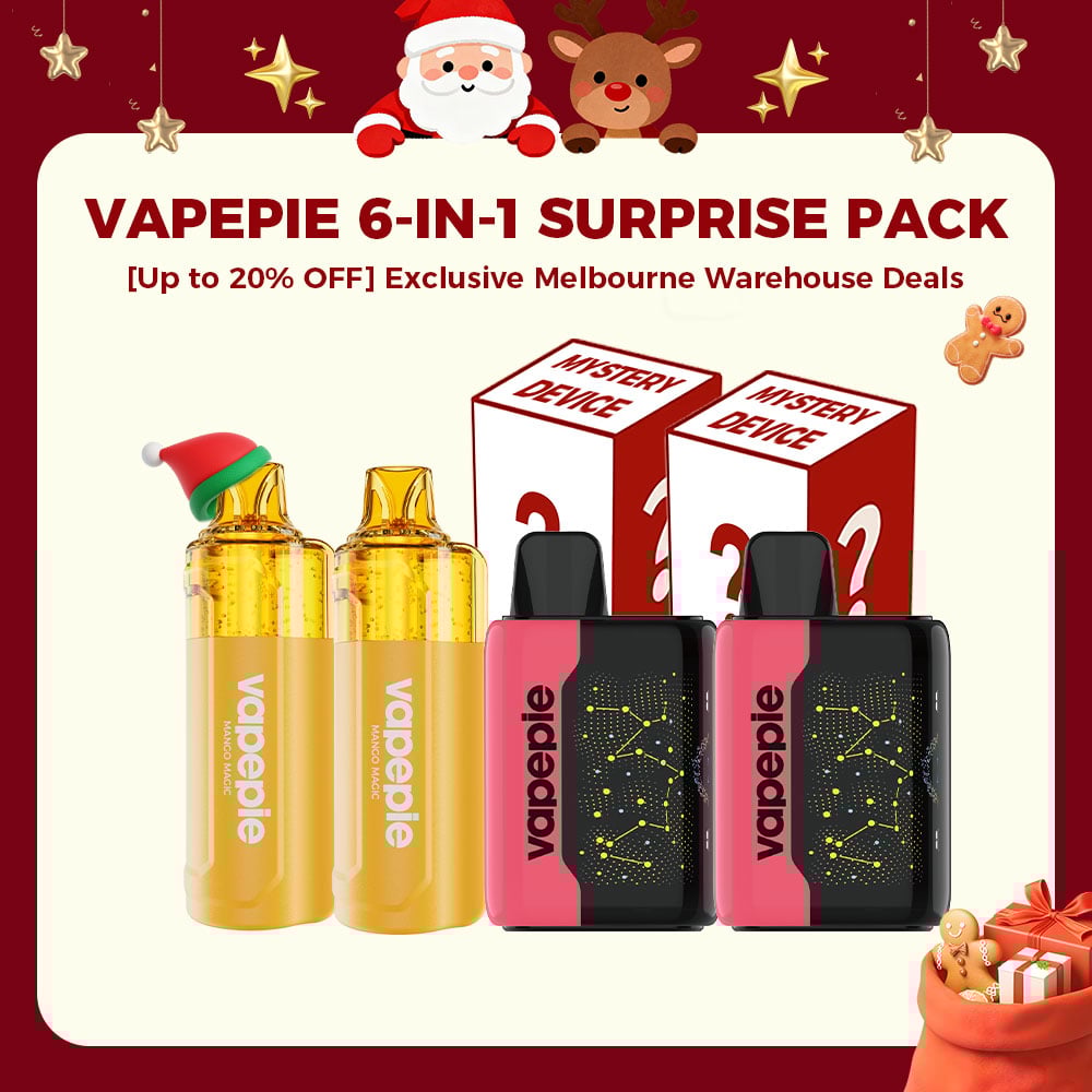 [Up to 20% OFF]VAPEPIE 6-in-1 Surprise Pack【Exclusive Australian Melbourne Warehouse Deals】