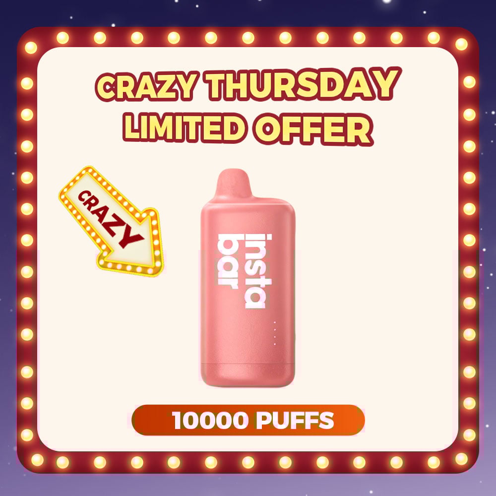 Limited 48 Hours⚡From Only $9.59 Each | INSTABAR WooYeah 10000 PUFFS【Exclusive Australian Sydney Warehouse Deals】