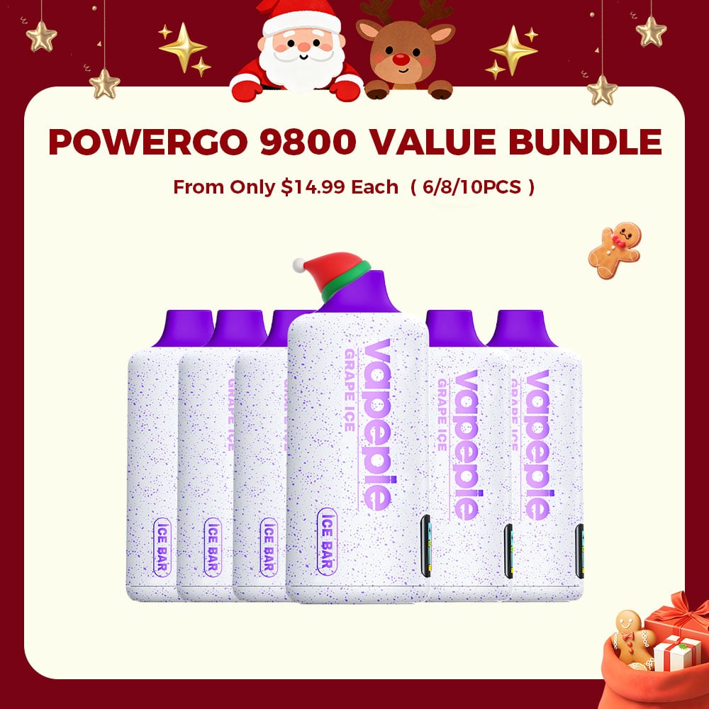 From Only $14.99 Each | Value Bundle (6/8/10PCS) | VAPEPIE PowerGo 9800 PUFFS