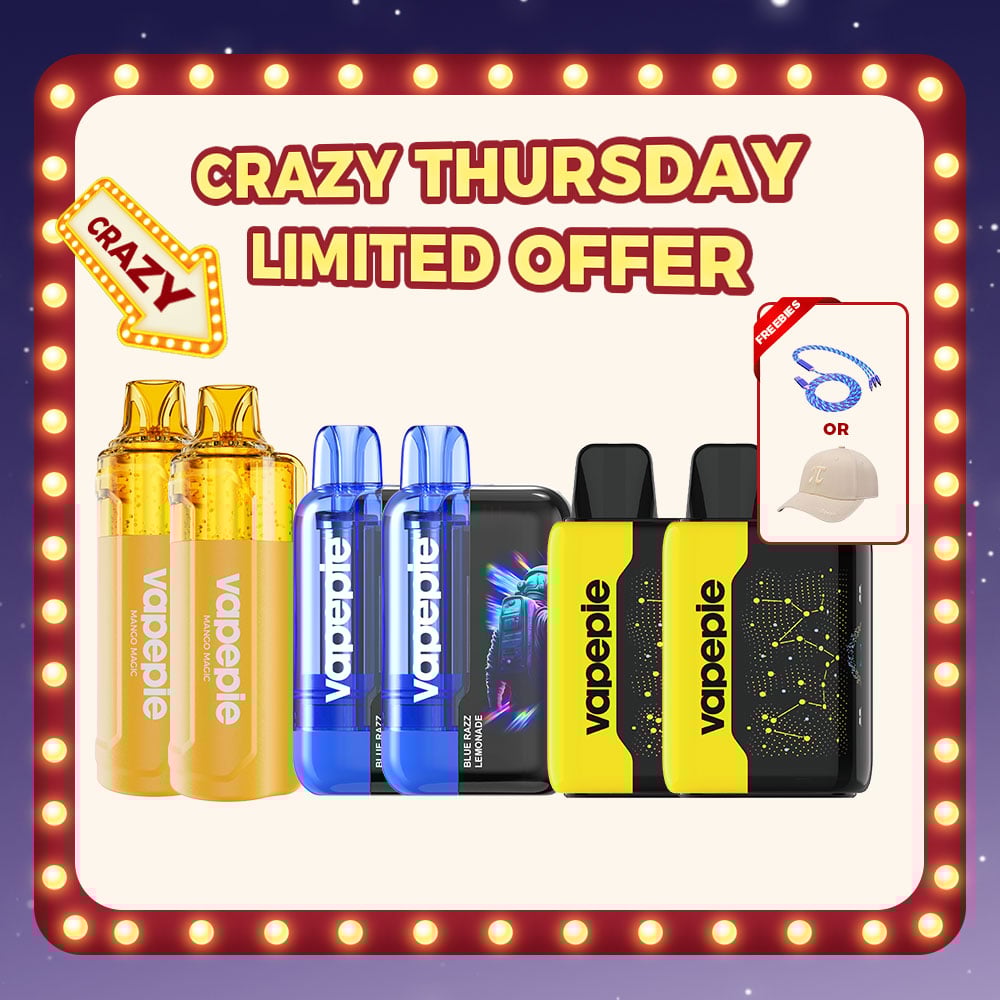 Limited 48 Hours | 6PCS Vapepie Bundle | 15% OFF + Bonus Gift【Exclusive Australian Melbourne Warehouse Deals】