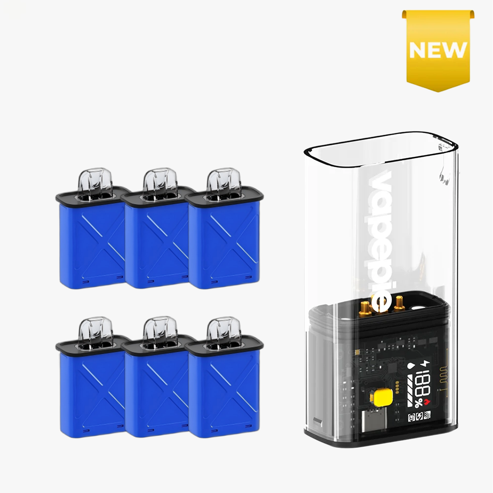 VAPEPIE FlexSwitch 6+1 Stock-Up Bundle(6 Same Flavor Pods + 1 Charging Device)【Exclusive Australian Melbourne Warehouse Deals】