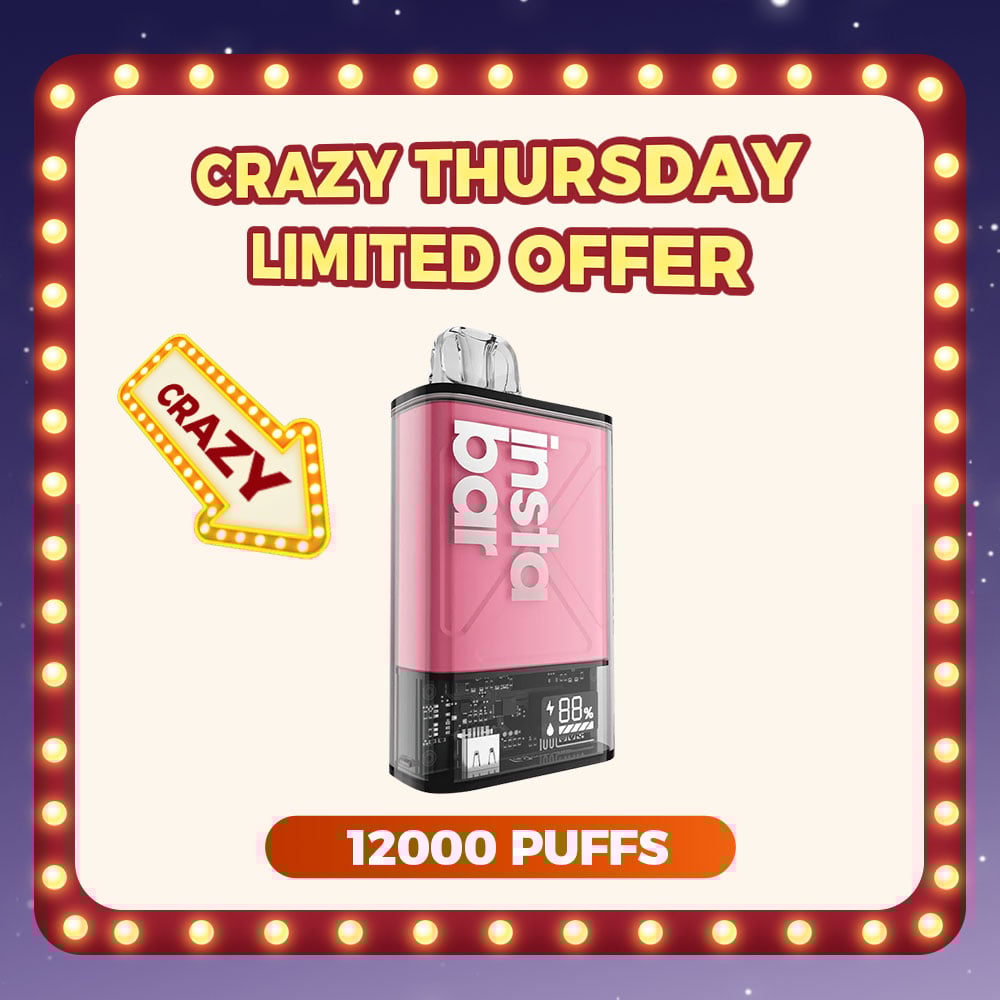Limited 48 Hours⚡From Only $15.99 Each | INSTABAR Ultra 12000 PUFFS【Exclusive Australian Melbourne Warehouse Deals】