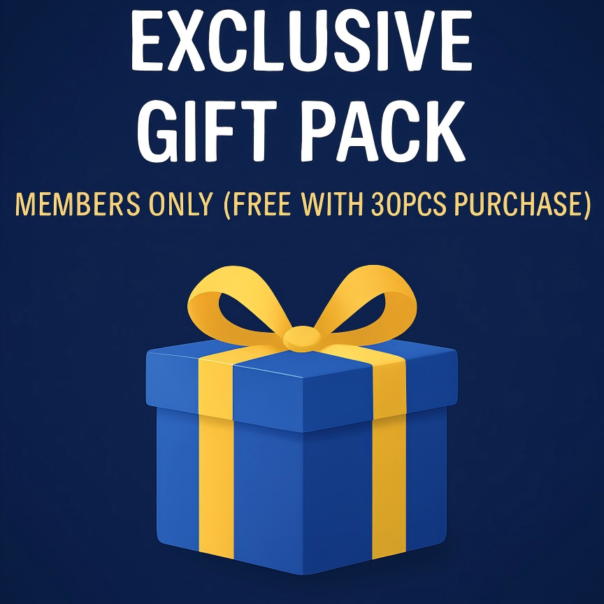 VAPEPIE Exclusive Gift Pack – Members Only (Free with 30PCS Purchase)