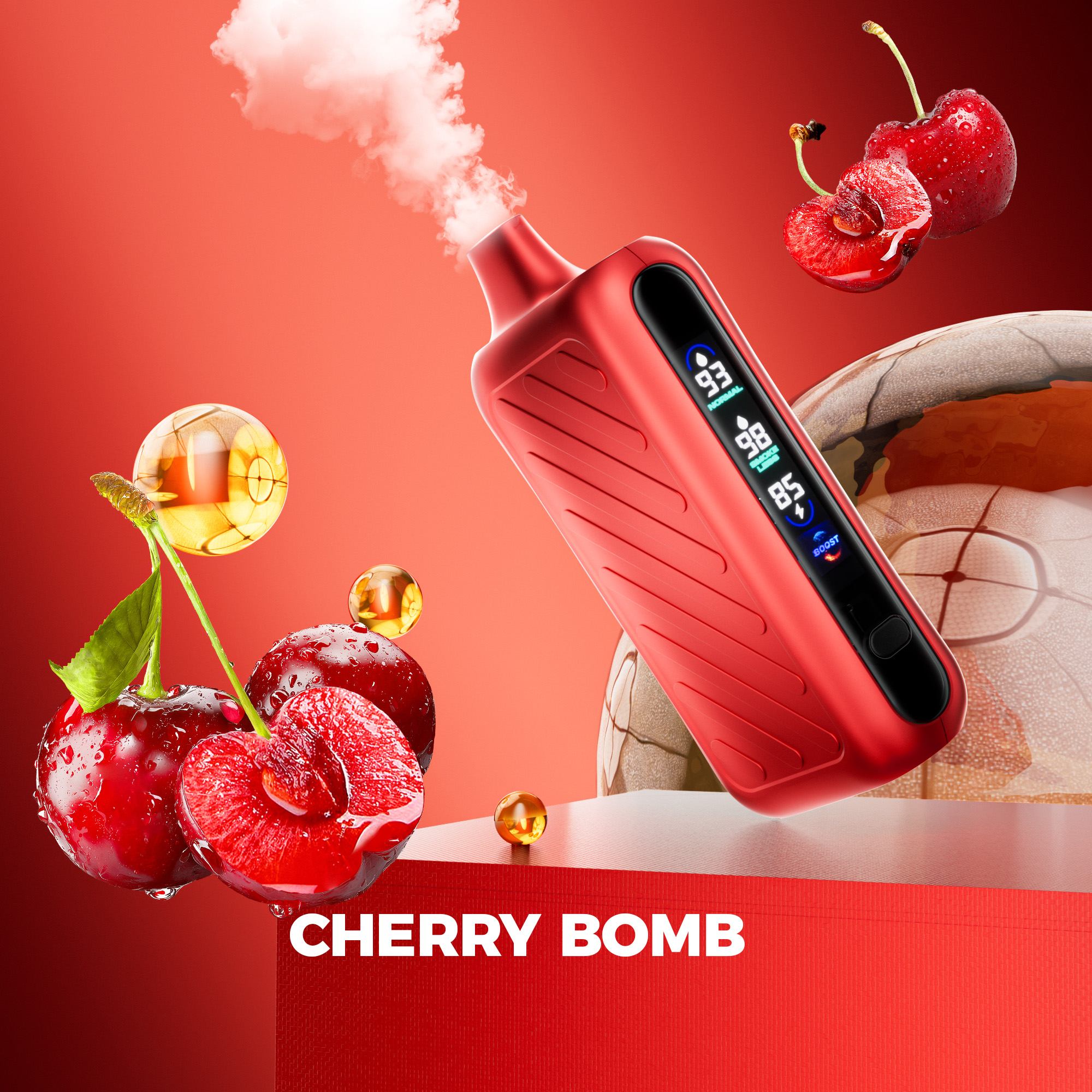 5 New Flavors (Oct) | VAPEPIE GHOSTAIR 40000 PUFFS Disposable Vape – Dual Tank System, Smokeless Mode