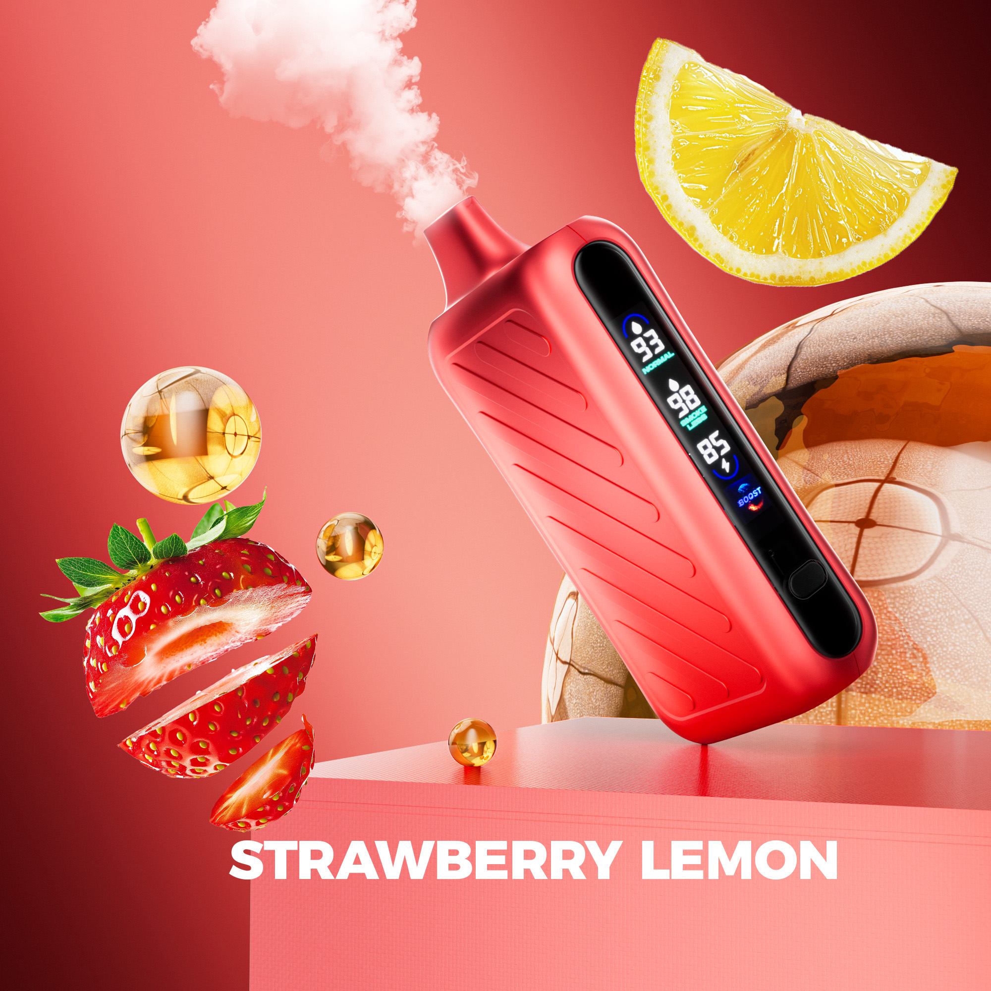 5 New Flavors (Oct) | VAPEPIE GHOSTAIR 40000 PUFFS Disposable Vape – Dual Tank System, Smokeless Mode