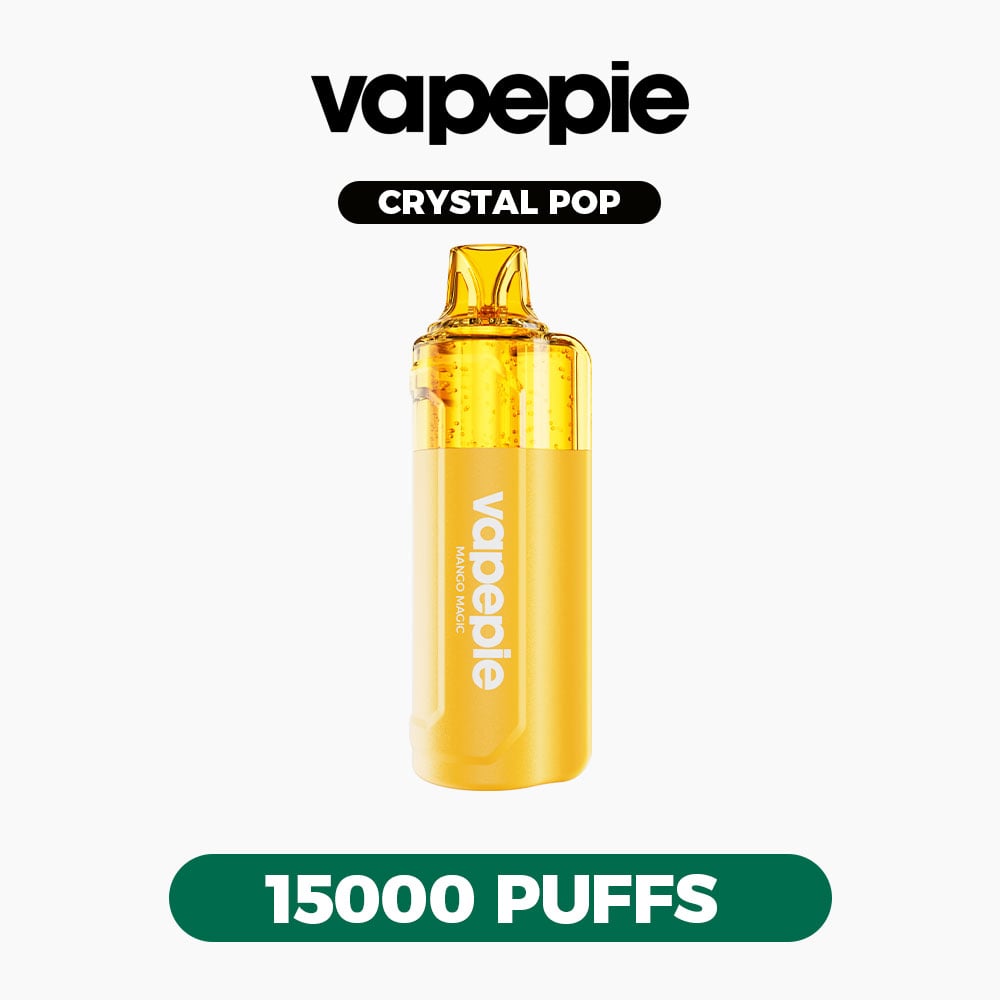 [Buy 5 Get 1 Free-Member Special]VAPEPIE Crystal Pop 15000 PUFFS【Exclusive Australian Melbourne Warehouse Deals】