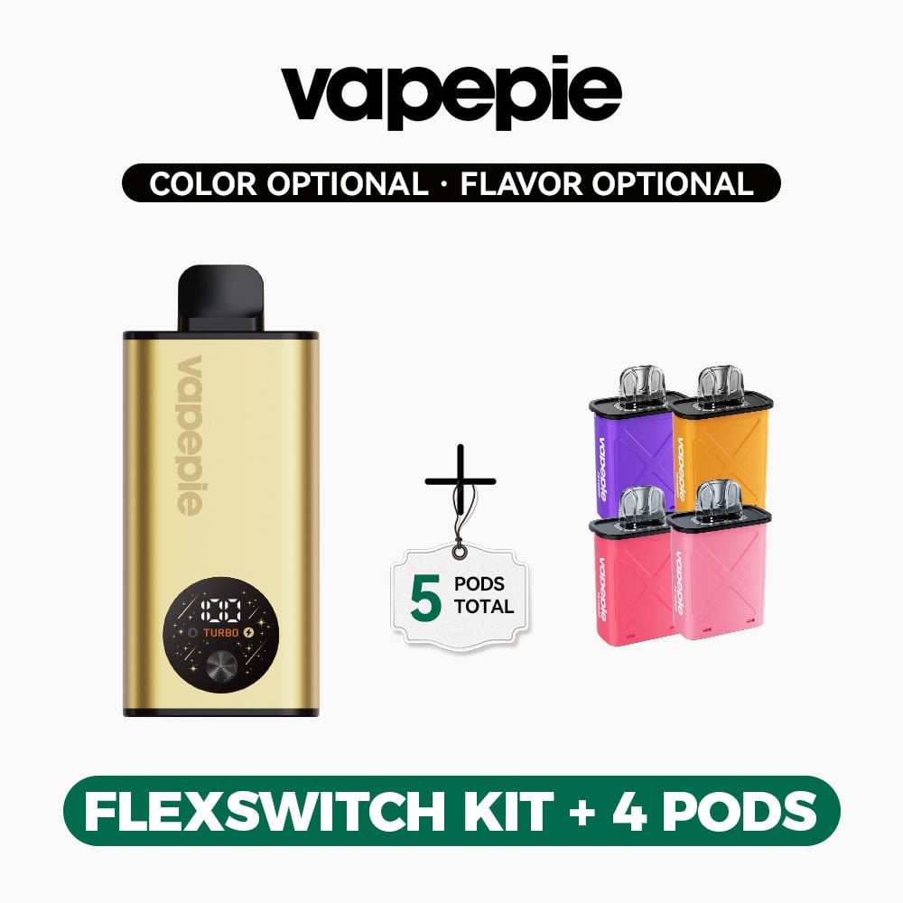 🔒 Bronze Access | VAPEPIE FlexSwitch 10K Kit Bundle | 1 Kit + 4 Pods【Exclusive Australian Sydney Warehouse Deals】