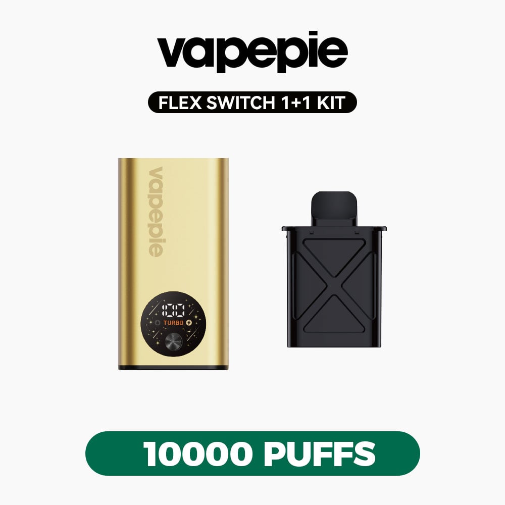 🔒 Bronze Access | VAPEPIE FlexSwitch10000 PUFFS 1+1 Kit【Exclusive Australian Sydney Warehouse Deals】