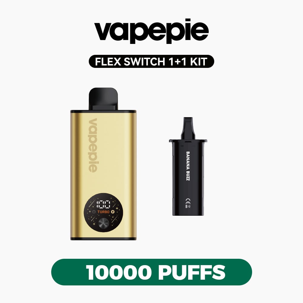 VAPEPIE FlexSwitch Disposable Pod 10000 PUFFS Kit Value Pack [CN Warehouse]