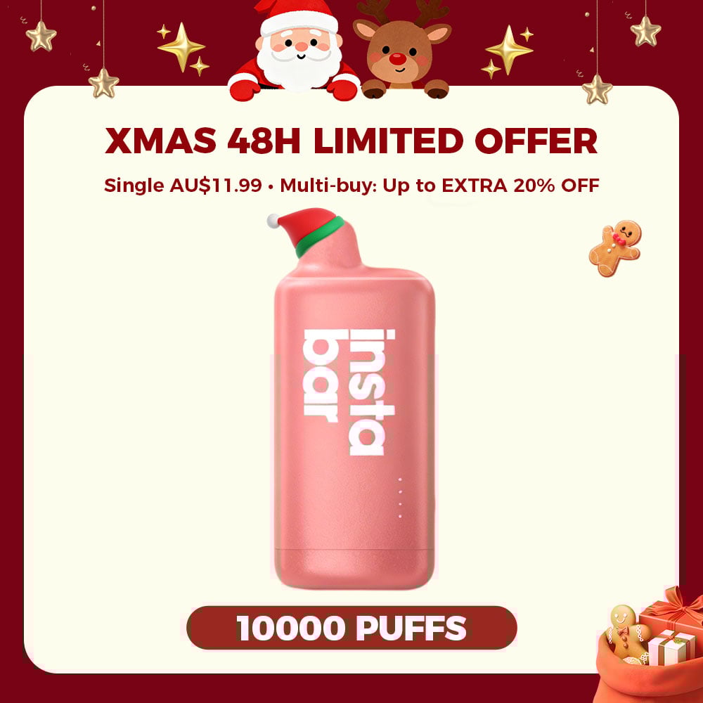 From Only $9.59 Each | NOW ONLY for 48 HOURS | INSTABAR WooYeah 10000 PUFFS【Exclusive Australian Sydney Warehouse Deals】