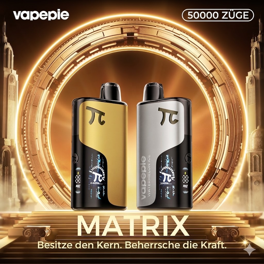 5,0 % Nikotin – VAPEPIE MATRIX (50.000 Züge)