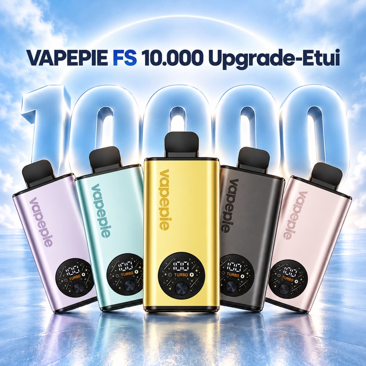 VAPEPIE FS 10000 Upgrade-Etui 5%