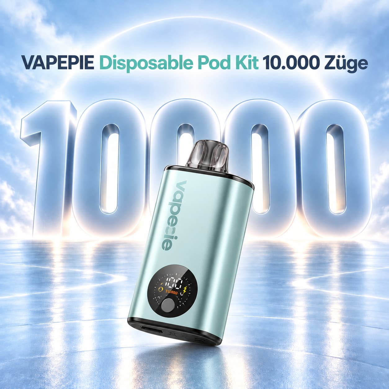 Vapepie Disposable Pod Kit 10.000 Züge 5%
