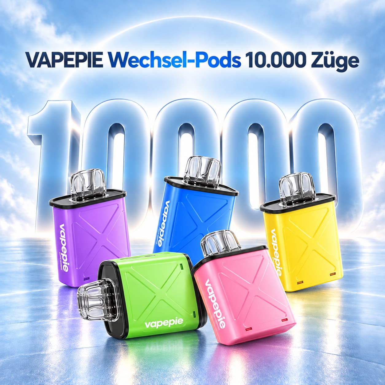 VAPEPIE Modular-System Wechsel-Pods 10.000 Züge 5%