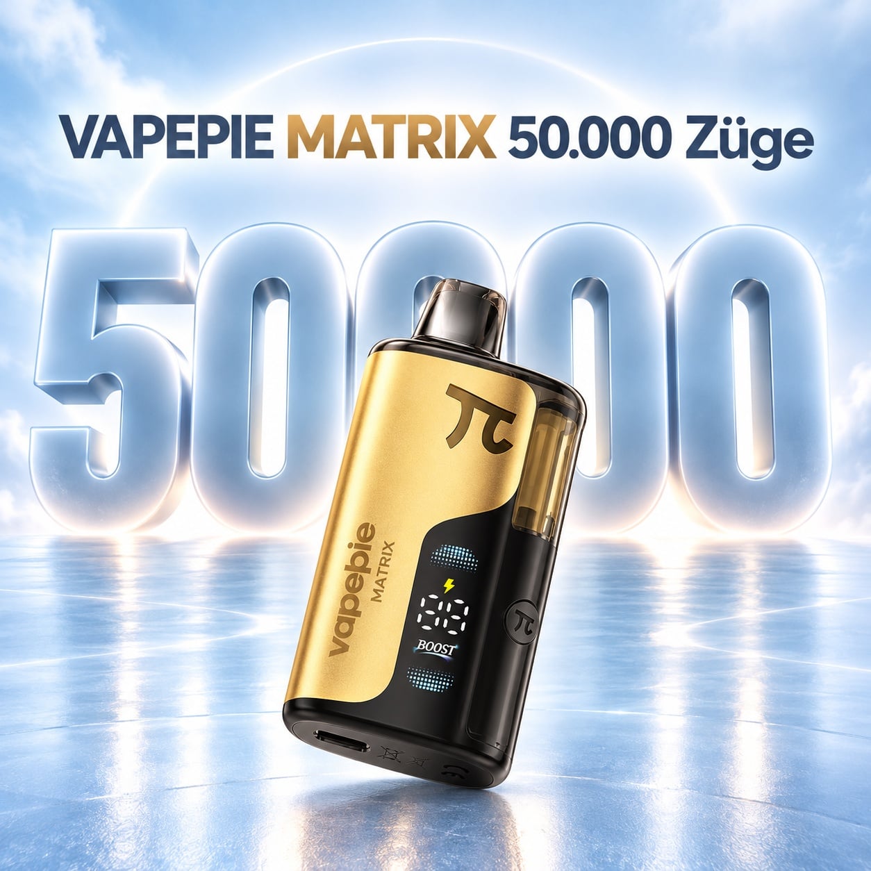 VAPEPIE MATRIX Smart-Vape 50.000 Züge 5%